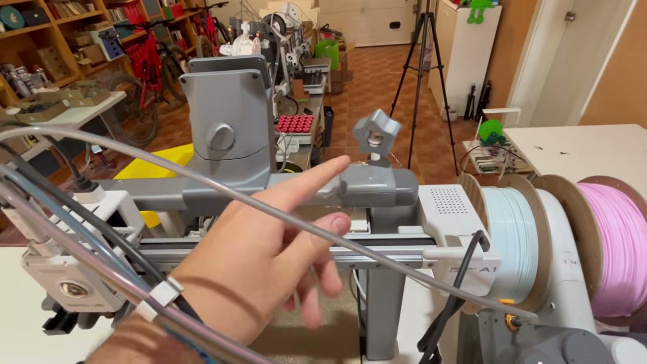 Ajustando a mano los parámetros de una impresora 3D