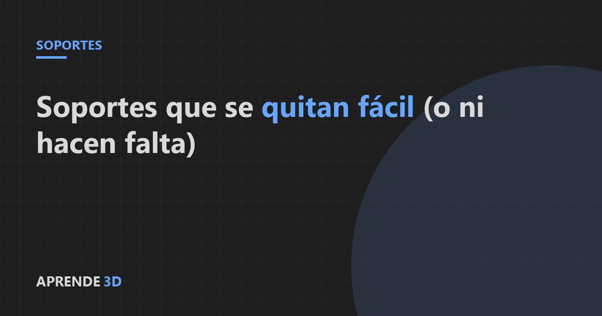 Portada del artículo: soportes que se quitan fácil