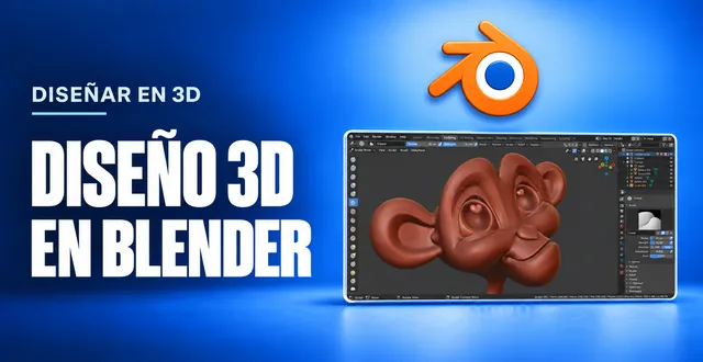 Portada del Curso de Blender