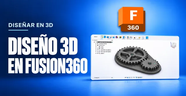 Portada del Curso de Fusion 360