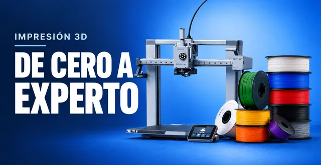 Portada del Curso de Impresión 3D