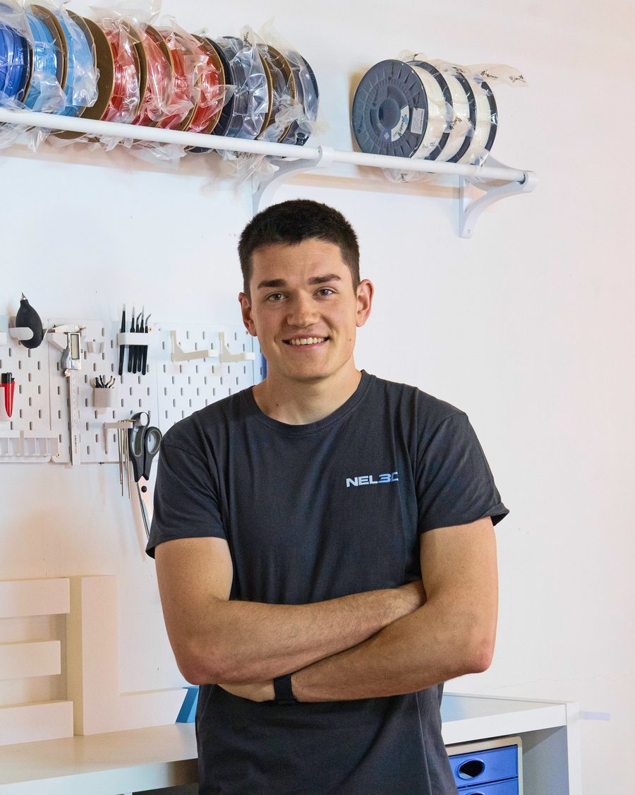 Nel, fundador de Aprende3D